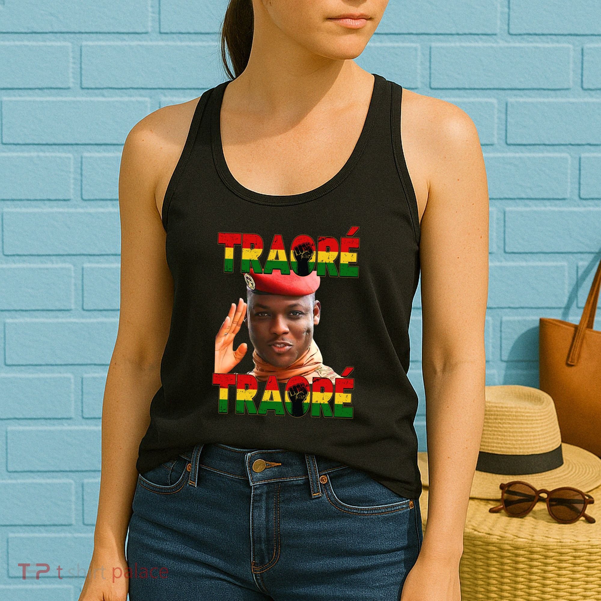 Ibrahim Traoré Burkina Faso Africa Women's Tank Top