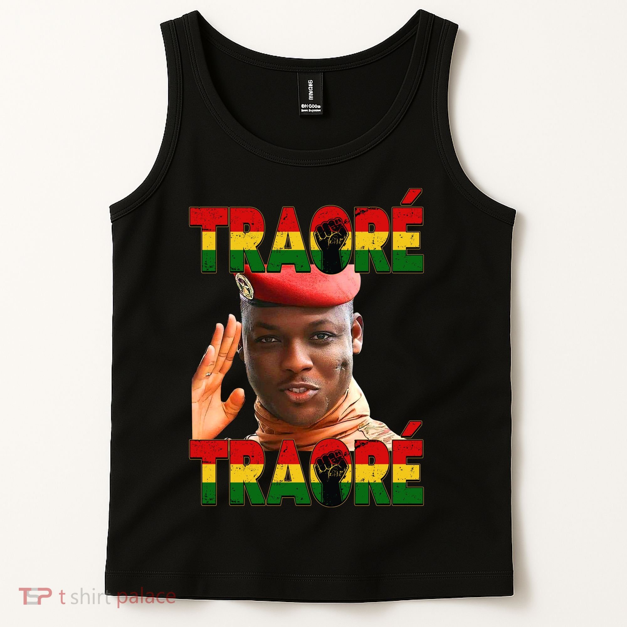 Ibrahim Traoré Burkina Faso Africa Tank Top