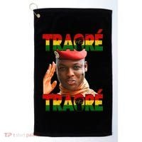 Ibrahim Traoré Burkina Faso Africa Golf Towel thumb 0