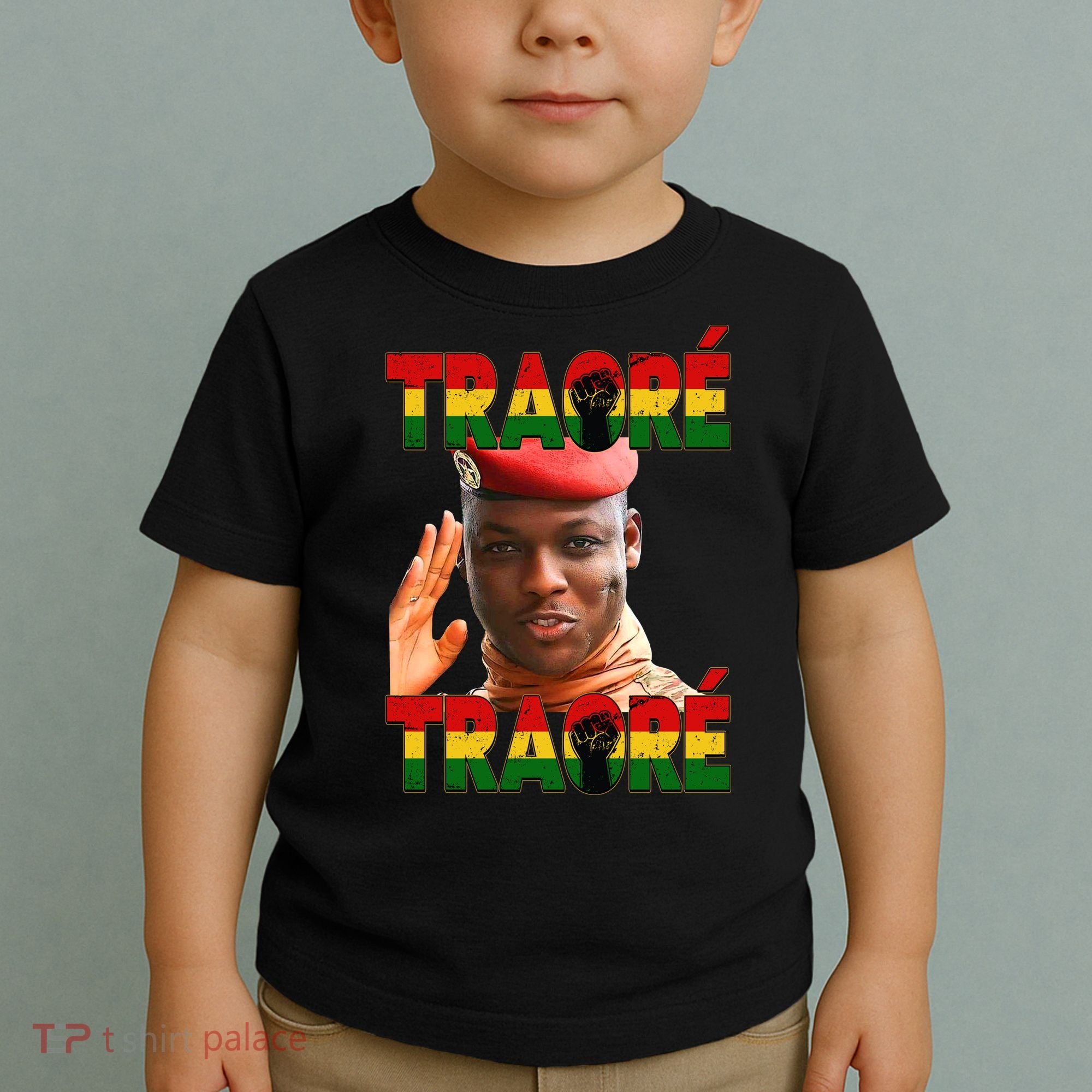 Ibrahim Traoré Burkina Faso Africa Toddler T-Shirt