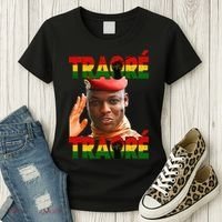 Ibrahim Traoré Burkina Faso Africa Women's T-Shirt thumb 3