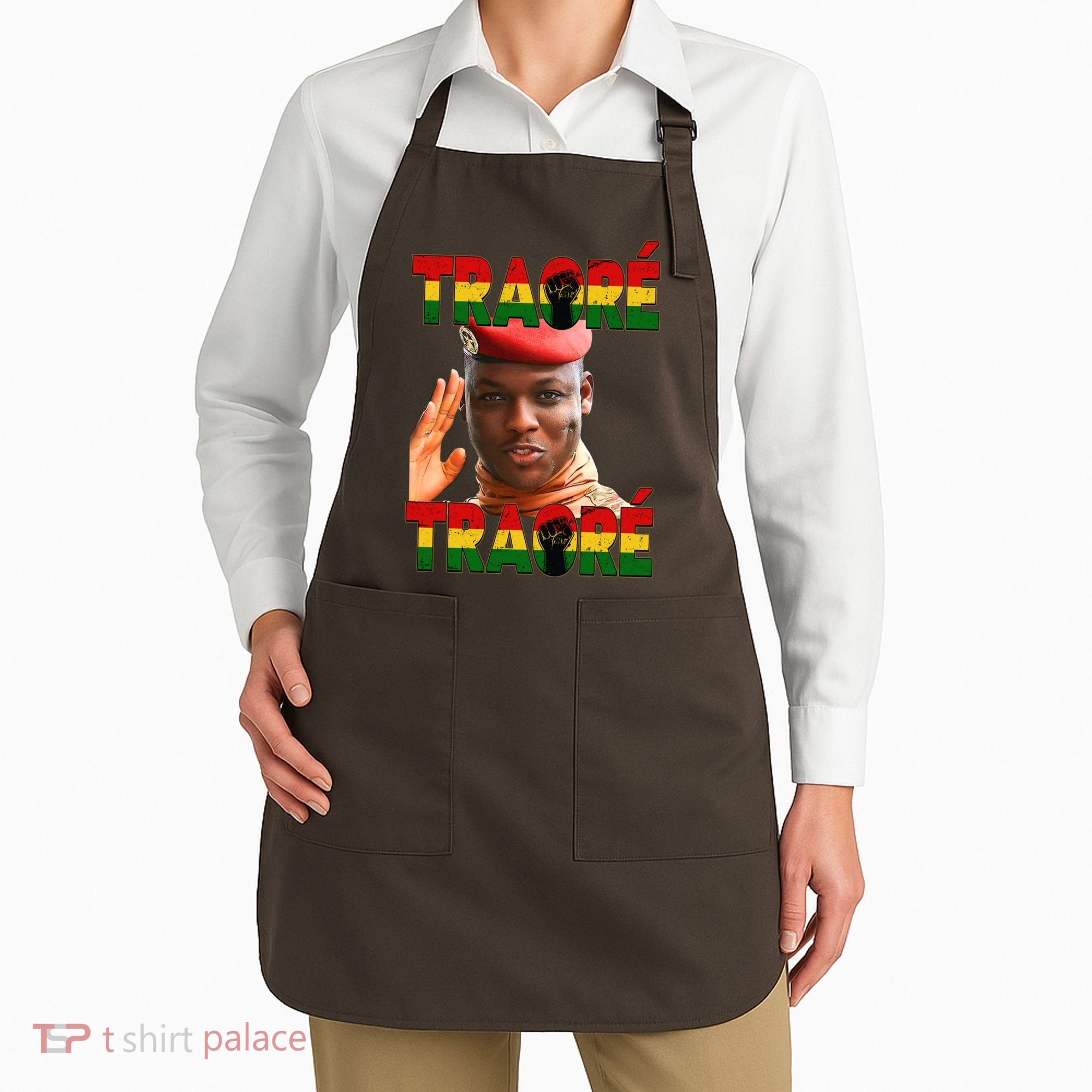 Ibrahim Traoré Burkina Faso Africa Apron