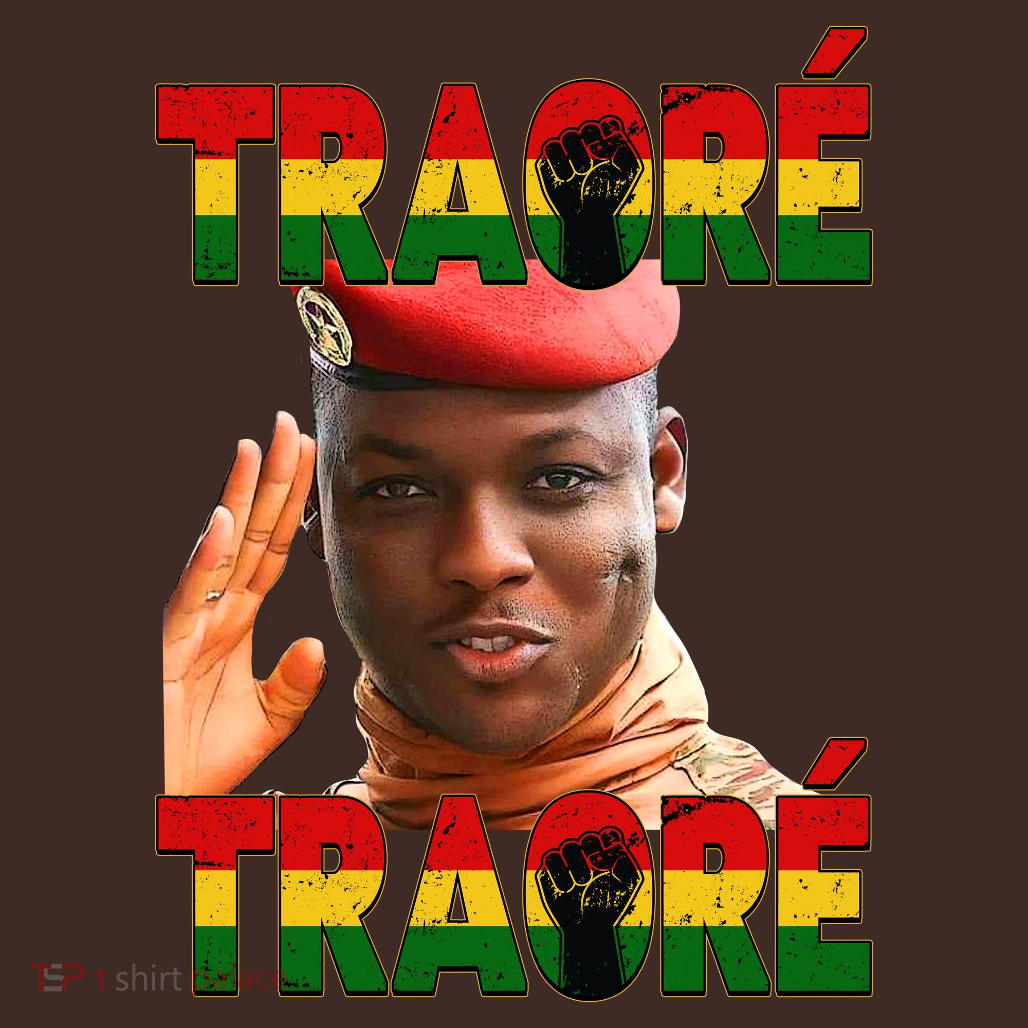 Ibrahim Traoré Burkina Faso Africa Coaster