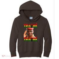 Ibrahim Traoré Burkina Faso Africa Kids Hoodie thumb 0