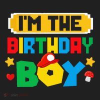 Im The Birthday Boy Game Gaming Family Matching Beanie thumb 2