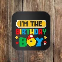 Im The Birthday Boy Game Gaming Family Matching Coaster thumb 0
