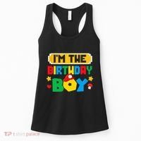 Im The Birthday Boy Game Gaming Family Matching Women's Tank Top thumb 0