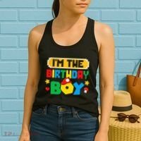 Im The Birthday Boy Game Gaming Family Matching Women's Tank Top thumb 2