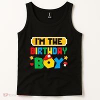 Im The Birthday Boy Game Gaming Family Matching Tank Top thumb 2