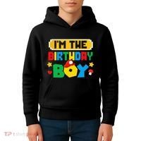 Im The Birthday Boy Game Gaming Family Matching Kids Hoodie thumb 4