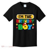 Im The Birthday Boy Game Gaming Family Matching Kids T-Shirt thumb 0