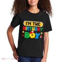 Im The Birthday Boy Game Gaming Family Matching Kids T-Shirt thumb 2