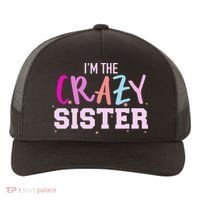 I'm the crazy sister Yupoong Adult 5-Panel Trucker Hat thumb 0