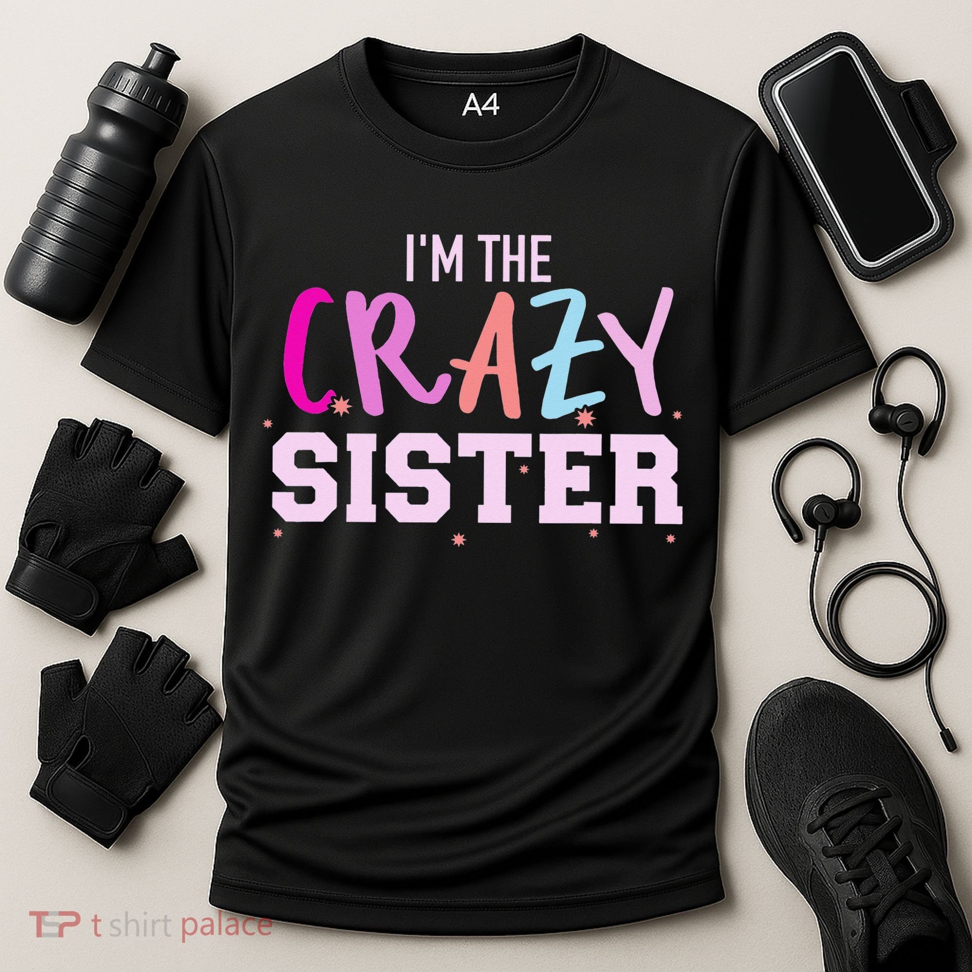 I'm the crazy sister Cooling Performance Crew T-Shirt