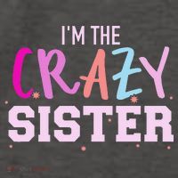 I'm the crazy sister Vector Backpack thumb 2