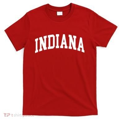 Indiana Throwback Classic Design T-Shirt