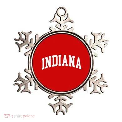 Indiana Throwback Classic Design Ornament