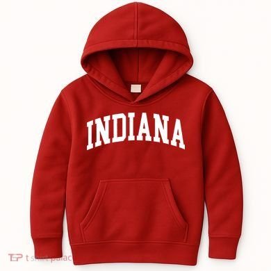 Indiana Throwback Classic Design Kids Hoodie