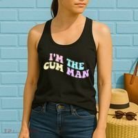 Im The Cum Man Funny Sayings Women's Tank Top thumb 2