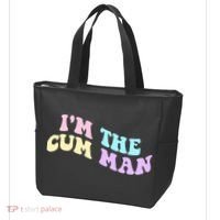 Im The Cum Man Funny Sayings Tote Bag thumb 3