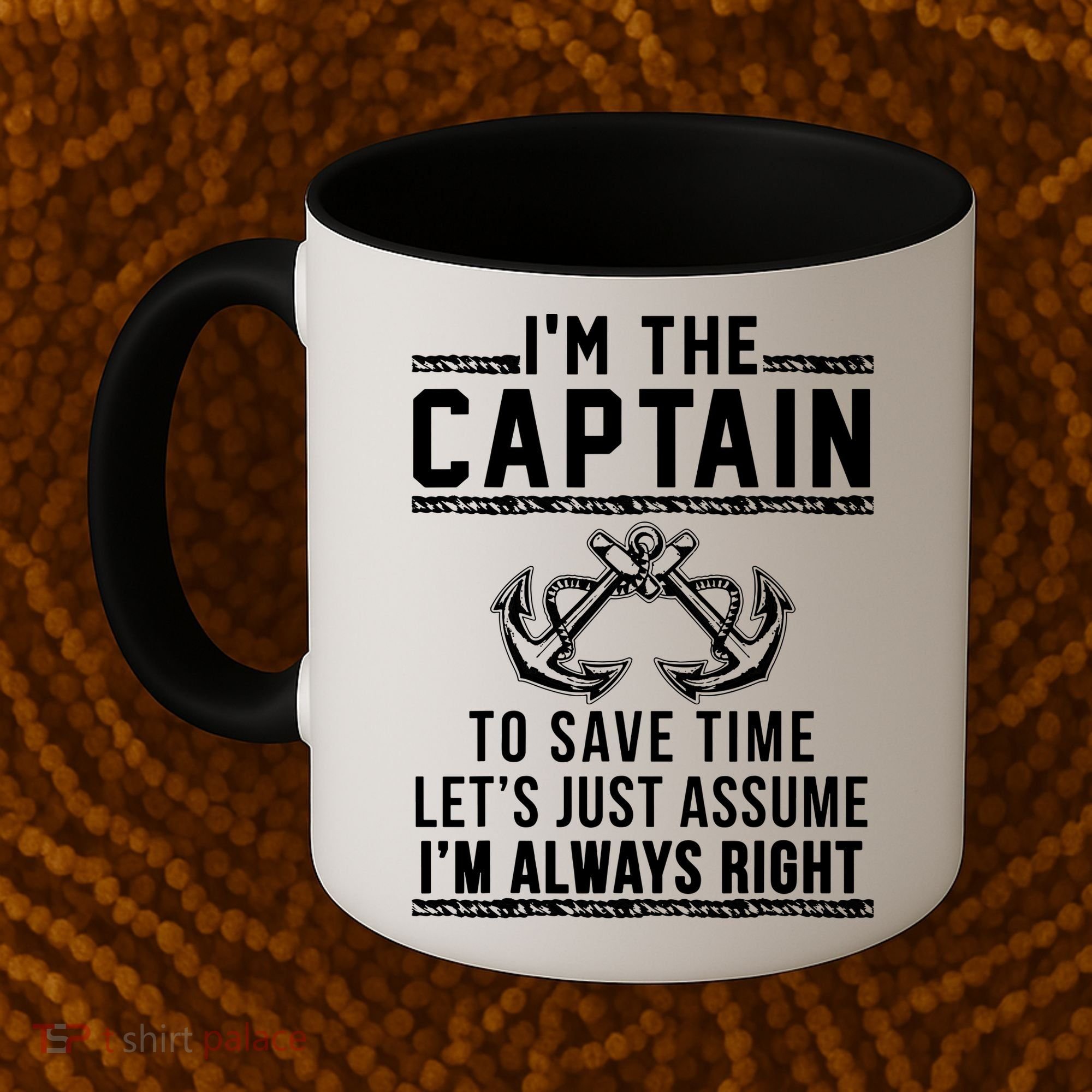 Im The Captain Of The Boat Gift Coffee Mug