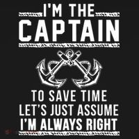 Im The Captain Of The Boat Gift Women's Hoodie thumb 2