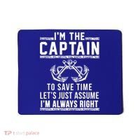 Im The Captain Of The Boat Gift Mousepad thumb 0