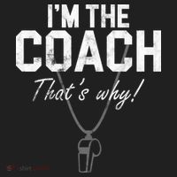I'm The Coach That's Why Funny Whistle Women's Sweatshirt thumb 2