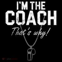 I'm The Coach That's Why Funny Whistle Tote Bag thumb 4