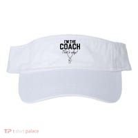 I'm The Coach That's Why Funny Whistle Visor thumb 0