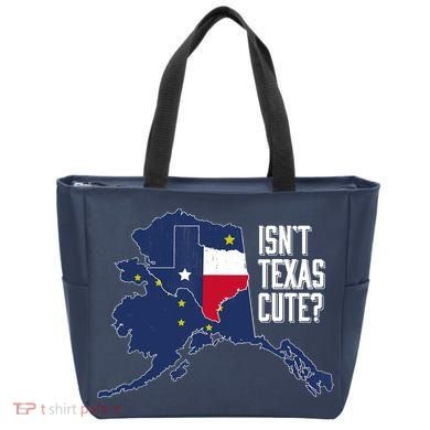 Isnt Texas Cute Alaska Home AK State Design Tote Bag