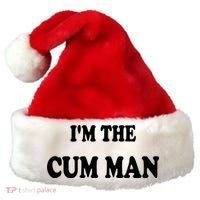 Im The Cum Man Quotes Funny Sayings Santa Hat thumb 0