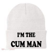 Im The Cum Man Quotes Funny Sayings Beanie thumb 0