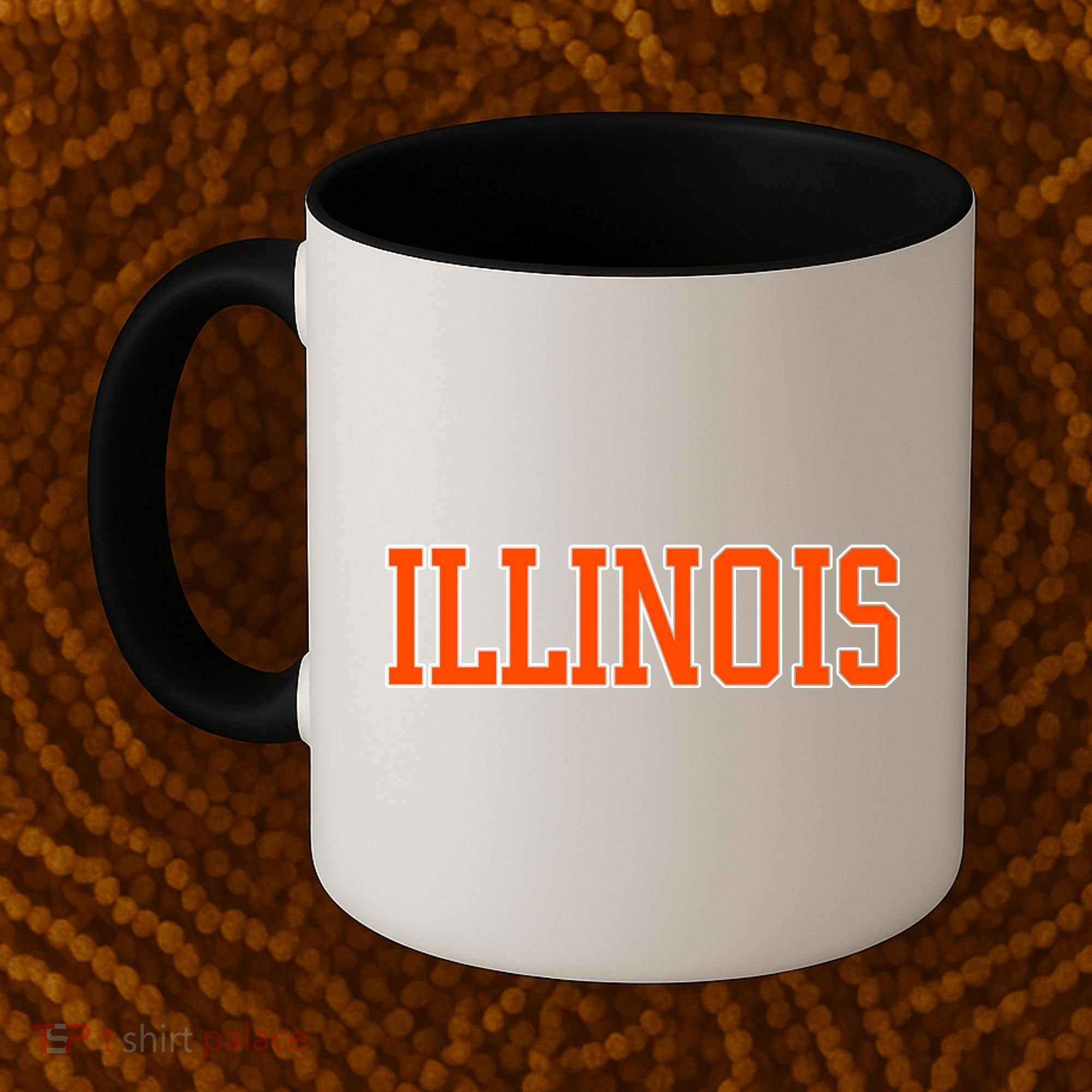 Illinois Throwback Classic Team Sports Varsity Coffee Mug