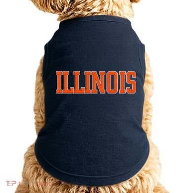 Illinois Throwback Classic Team Sports Varsity Doggie Tank