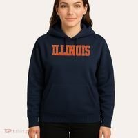 Illinois Throwback Classic Team Sports Varsity Hoodie thumb 5