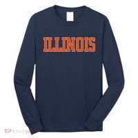 Illinois Throwback Classic Team Sports Varsity Long Sleeve Shirt thumb 0