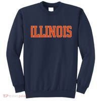 Illinois Throwback Classic Team Sports Varsity Sweatshirt thumb 0