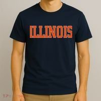 Illinois Throwback Classic Team Sports Varsity T-Shirt thumb 3