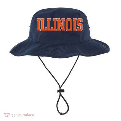 Illinois Throwback Classic Team Sports Varsity Bucket Hat
