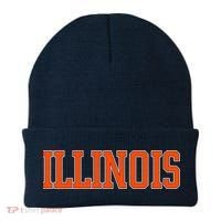 Illinois Throwback Classic Team Sports Varsity Beanie thumb 0