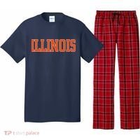 Illinois Throwback Classic Team Sports Varsity Pajama Set thumb 0