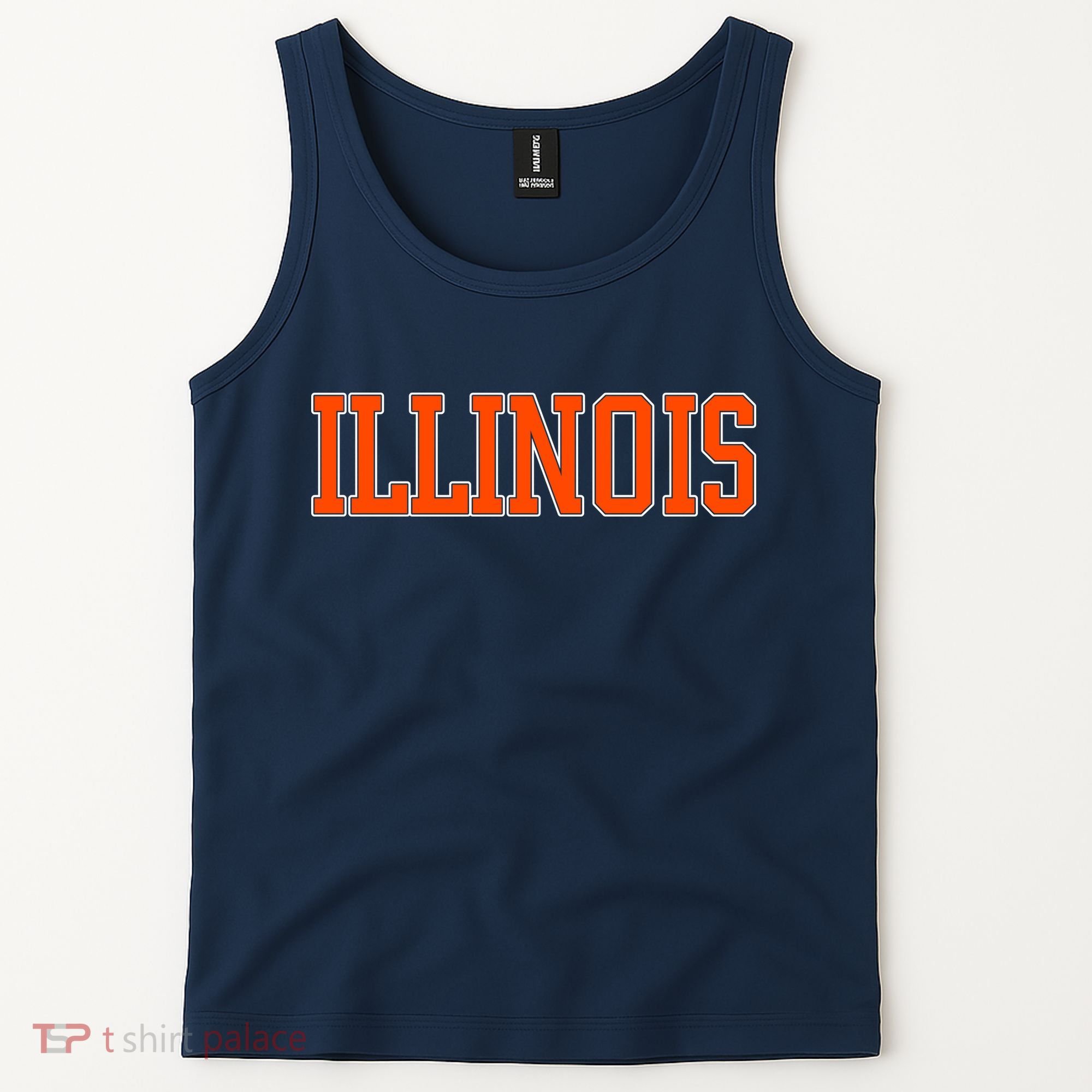 Illinois Throwback Classic Team Sports Varsity Tank Top