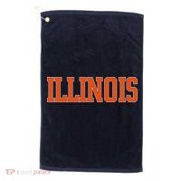 Illinois Throwback Classic Team Sports Varsity Golf Towel thumb 0