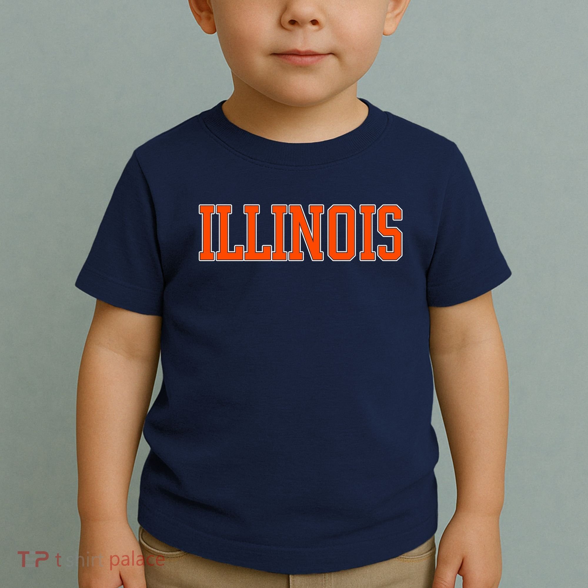Illinois Throwback Classic Team Sports Varsity Toddler T-Shirt