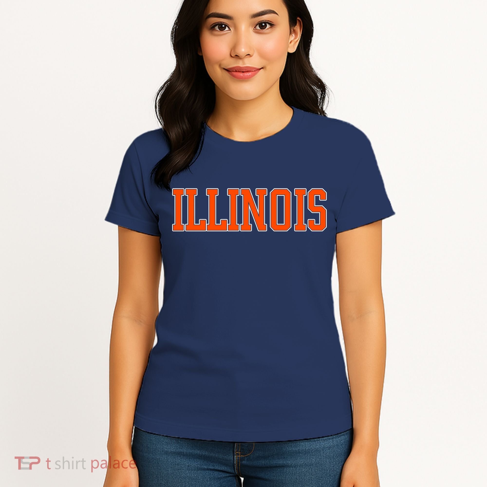 Illinois Throwback Classic Team Sports Varsity Women's T-Shirt