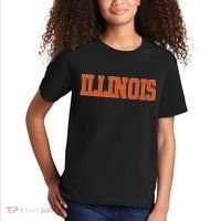 Illinois Throwback Classic Team Sports Varsity Kids T-Shirt thumb 2