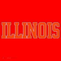 Illinois Throwback Classic Team Sports Varsity Santa Hat thumb 1
