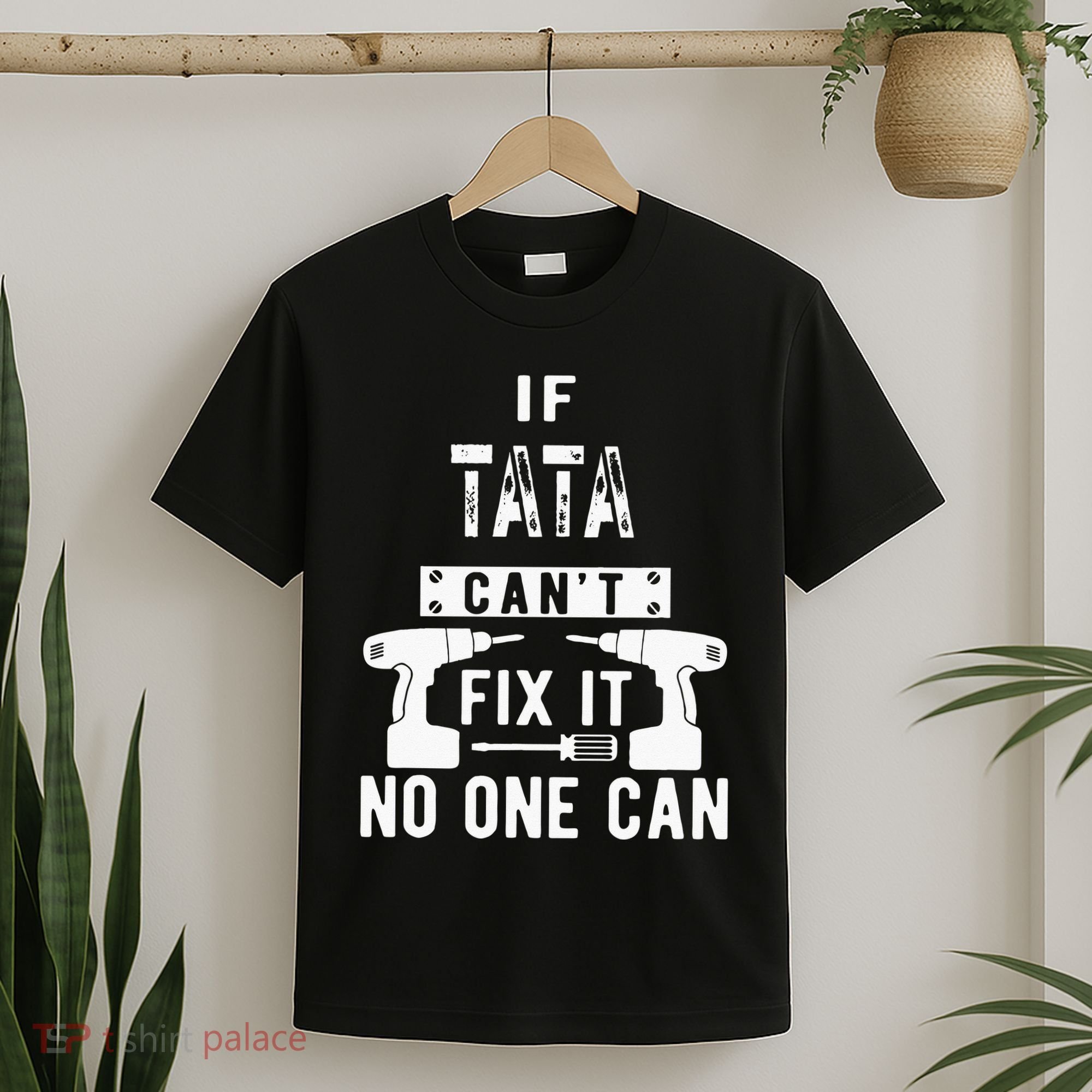 If Tata Cant Fix It No One Can Spain Spanish Grandpa T-Shirt