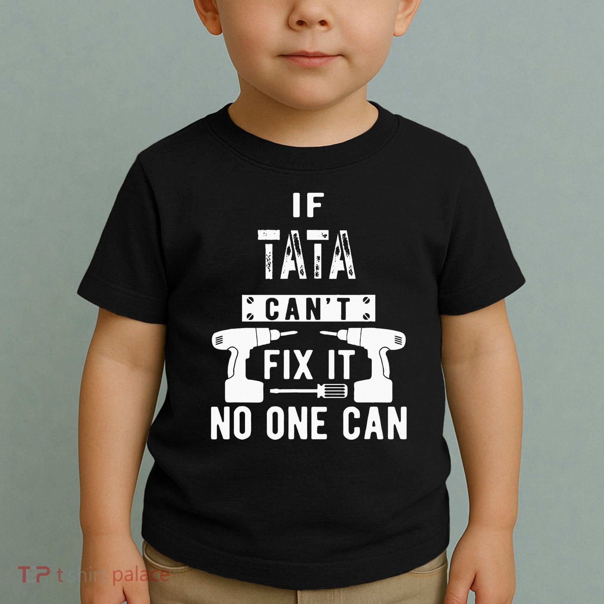 If Tata Cant Fix It No One Can Spain Spanish Grandpa Toddler T-Shirt